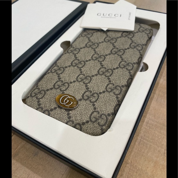 Gucci GG Supreme OPHIDIA IPhone XS Max phone case cover - Picture 6 of 10